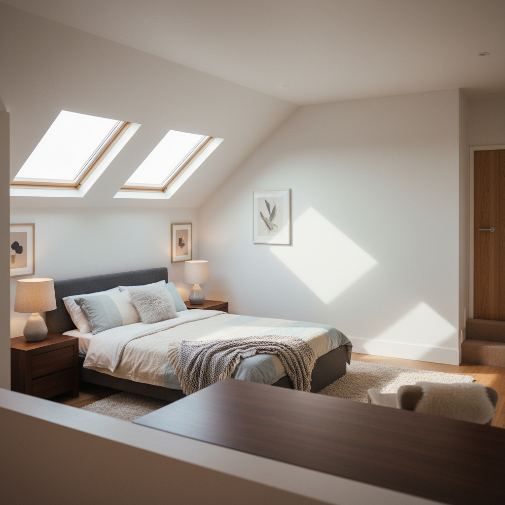 Loft conversion bedroom