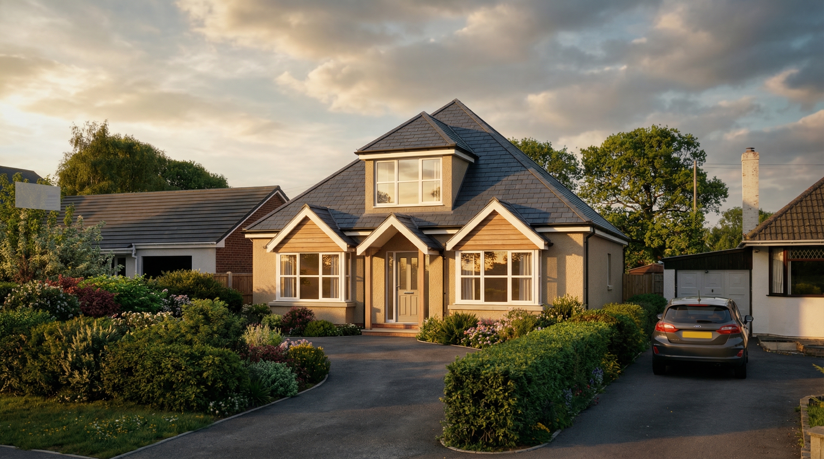 Front elevation render